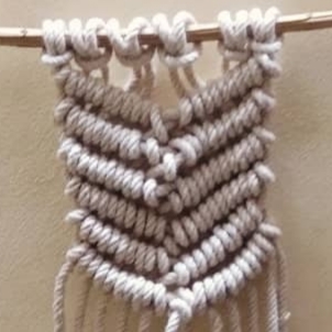 Handmade Macrame Wall Hanging - image 3